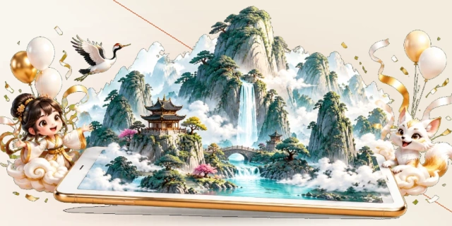 江山美景画